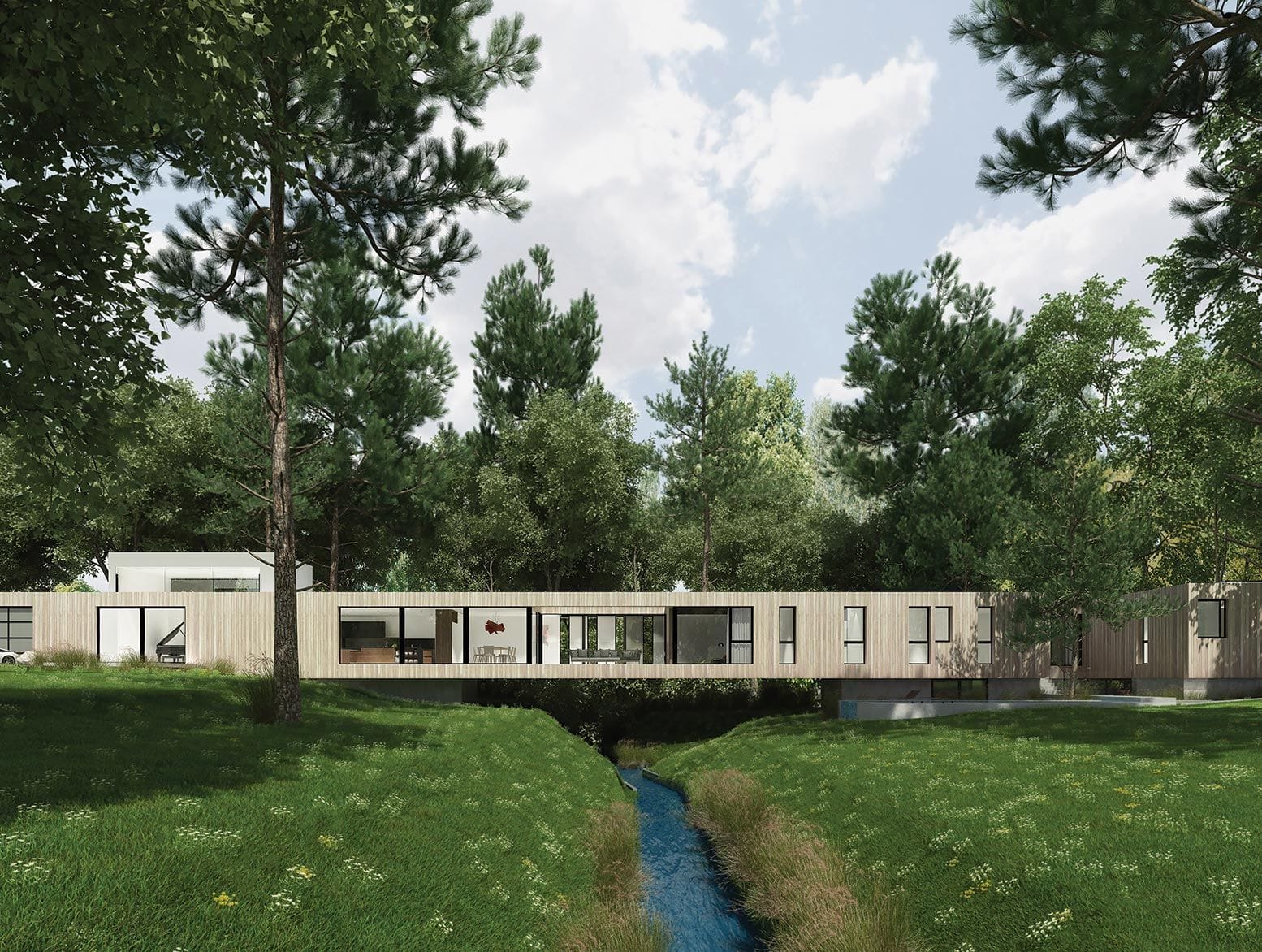 LA home eco-friendly design with sustainable materials from Dan Brunn discussed in Ideas of Order Magazine